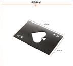 Stainless Steel Poker Bottle Opener