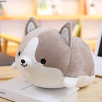 Cute Corgi Plush Toy Dog Plush Stuffed Animals Soft Cartoon Corgi Pillow Lovely Christmas Gift for Kids Kawaii Valentine Present