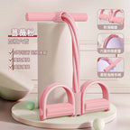 Factory direct sales 4-tube pedal tensioner, sit-ups, abdominal tightening, tension rope, yoga tension belt, fitness aid