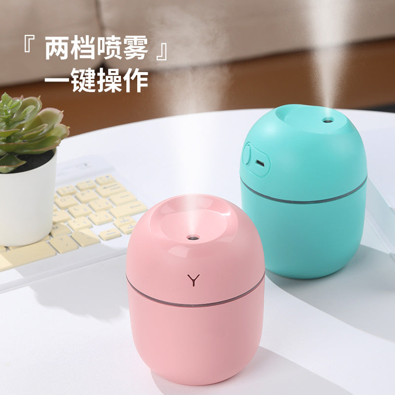 New Easter Egg Humidifier Large-capacity Spray Aroma Diffuser Car Home Moisturizer Bedroom Night Light Gift